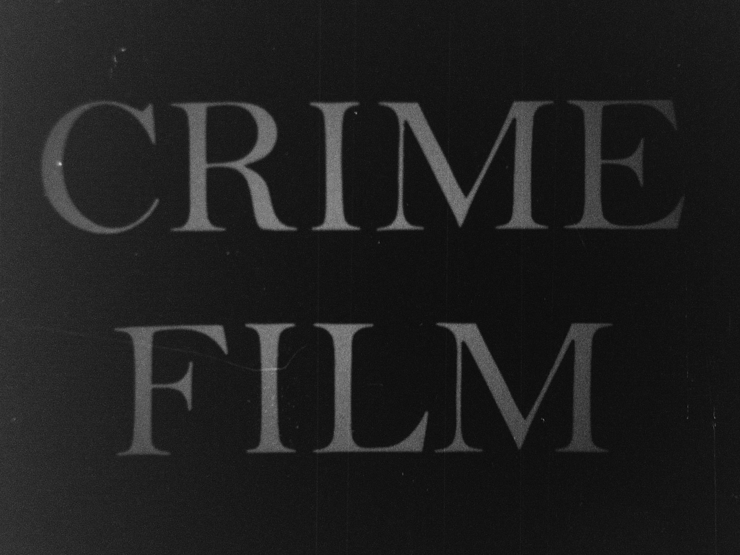Film title card